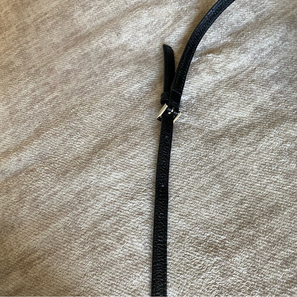 Kate Spade New York Crossbody Bag Black Leather/Suede - Picture 9 of 16